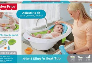 Baby Proofing Bathtub Amazon Com Fisher Price 4 In 1 Sling N Seat Tub Baby Bathing