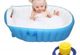 Baby Proofing Bathtub Amazon Com Signstek Baby Infant Travel Inflatable Non Slip Bathing