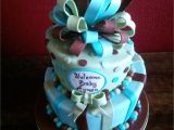 Baby Shower Cake Decorating Kits Blue Green Brown Baby Shower Cake Baby Shower Cakes Pinterest