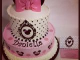 Baby Shower Cake Decorations Target Minnie Mouse Baby Shower Cake 8 and 12 Rounds Frosted In Pastry