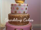 Baby Shower Cake Decorations Target Minnie Pink and Gold Cake My Creations Pinterest Gold Cake