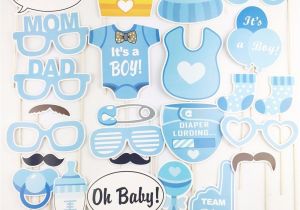 Baby Shower Decoration Kits Boy Practice 25pcs Set Baby Shower Decorations Girl Boy Birthday Party