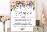 Baby Shower Decoration Kits for Girl Time Capsule Floral Baby Shower Table Sign Decoration Girls First