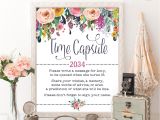 Baby Shower Decoration Kits for Girl Time Capsule Floral Baby Shower Table Sign Decoration Girls First