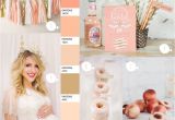 Baby Shower Decoration Kits Uk Perfectly Peach Baby Shower Ideas Pinterest Peach Baby Shower