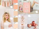 Baby Shower Decoration Kits Uk Perfectly Peach Baby Shower Ideas Pinterest Peach Baby Shower