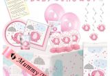 Baby Shower Decoration Kits Uk Ultimate Party Pack In Pink Umbrellaphant Uk Baby Shower Co Ltd