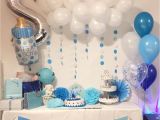 Baby Shower Decorations for A Boy Baby Shower Simple Setup Balloondecor Babyshower Babyboy