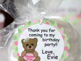 Baby Shower Favors Kits Teddy Bear Baby Shower Favor Tag or 1st Birthday Party