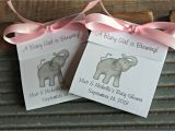 Baby Shower Party Kits Elephant Tea Bag Favors for Baby Shower Tea Party Favors Baby Girl