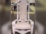 Baby Shower Throne Chair Rental Nyc 50 Off Bridal Show Sample Lord Raffles Lion Throne Chair White