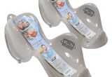 Baby Tub Seat with Suction Cups 2x for Twins Litaf Tummy Taf Baby Bath Time Seat Strong