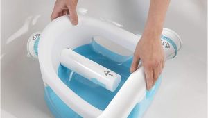 Baby Tub Seat with Suction Cups Baby Bathtub Seat with Backrest Suction Cups to Side