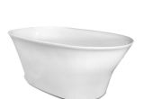 Back Center Drain Bathtubs American Bath Factory William 60 In White Acrylic Oval