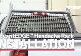 Back Rack with tonneau Cover Aries Advantedgea Install Headache Rack 1110204 On Chevy Silverado