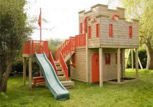 Backyard Climbing Structures Castle Playhouse Fun Outdoor Playhouses Pinte