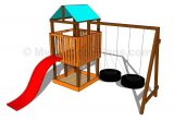 Backyard Climbing Structures Outdoor Playset Plans Kiddos Pinterest Outdoor Playset