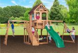 Backyard Discovery My Cedar Playhouse Backyard Discovery Oceanview Cedar Swing Set Home Ideas