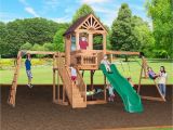 Backyard Discovery My Cedar Playhouse Backyard Discovery Oceanview Cedar Swing Set Home Ideas