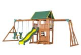 Backyard Discovery Oakmont Cedar Wooden Swing Set Backyard Discovery Prairie Ridge Residential Wood Playset with