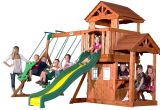 Backyard Discovery Prairie Ridge Swing Set Backyard Discovery Tanglewood All Cedar Wood Playset Swing Set