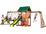 Backyard Discovery Prestige Wood Swing Set the 8 Best Wooden Swing Sets and Playsets to Buy In 2018