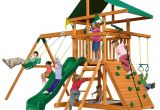 Backyard Discovery Saratoga Gorilla Playsets Navigator Residential Wood Playset with S