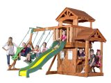 Backyard Discovery Weston Cedar Swing Set Backyard Discovery Weston Cedar Swing Set Classic Backyard