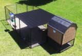 Backyard Dog Kennels the Ultimate Kennel Barn is A Fully Insulated Elevated Large Breed