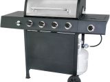 Backyard Grill 2 Burner Cart Gas Grill Revoace 4 Burner Lp Gas Grill with Side Burner Stainless Steel