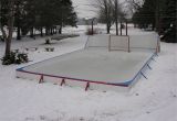 Backyard Ice Rink Kits Ice Rink Kit Standard Sizes and Great Advice