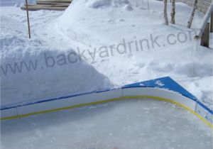 Backyard Ice Rink Kits Ice Rink Kit Standard Sizes and Great Advice