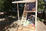 Backyard Playhouse Plans How to Build A Backyard Playhouse Pinterest Play fort Diy