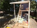 Backyard Playhouse Plans How to Build A Backyard Playhouse Pinterest Play fort Diy