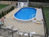 Backyard Pool Supply 15×30 Sharkline Semi Inground Pool with Deck and Pavers Brothers 3