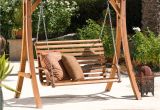 Backyard Swings for Adults Best Selling Home Weyburn Wood Porch Swing From Hayneedle Com