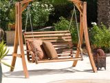 Backyard Swings for Adults Best Selling Home Weyburn Wood Porch Swing From Hayneedle Com