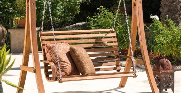 Backyard Swings for Adults Best Selling Home Weyburn Wood Porch Swing From Hayneedle Com