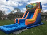 Backyard Water Slides for Adults 18′ themed Water Slide Inflatable Fun