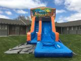 Backyard Water Slides for Adults 18′ themed Water Slide Inflatable Fun