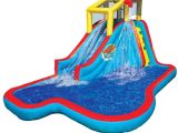 Backyard Water Slides for Adults Amazon Com Banzai Spring Summer toys Slide N soak Splash Park