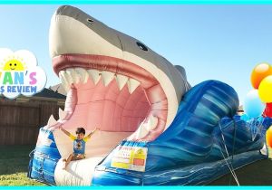 Backyard Water Slides for Adults Nice Giant Inflatable Shark Water Slide for Kids toys Family Fun