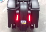 Bagger Tail Lights Sinister Bagger Parts and Taillight Demo On Harley Streetgl Youtube