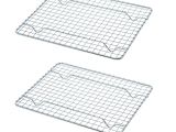 Baking Sheet with Wire Rack Amazon Com Goson Bakeware Baking Cooling Oven Roasting Broiler