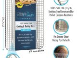 Baking Sheet with Wire Rack Amazon Com Stainless Steel Cooling Rack Fits Quarter Sheet Baking