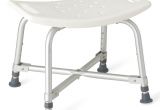 Bariatric Shower Chair Home Depot Medline Bath Safety Bariatric Bath Bench In White Mds89740axw the