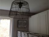 Barnwood Light Fixtures Love the Wire Basket Light Fixture In This Laundry Room Laundry