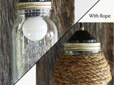 Barnwood Light Fixtures This Mason Jar Light Fixture is the Very Best Wall Sconce