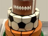 Baseball Birthday Cake Decorations Sports Balls Cake with Baseball Football soccer Ball Basketball