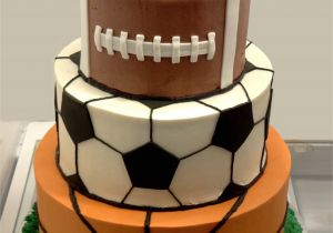 Baseball Birthday Cake Decorations Sports Balls Cake with Baseball Football soccer Ball Basketball